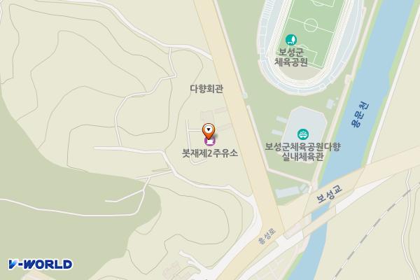봇재제2주유소 위치 지도 — 전남광주통합특별시 보성군 보성읍 용문길 13