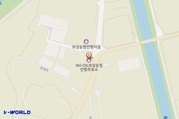 보성농협만평주유소 위치 지도 — 전남광주통합특별시 보성군 보성읍 송재로 417