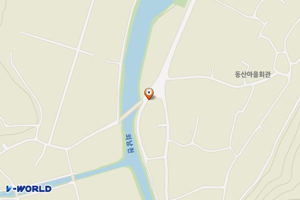 동가리 유원지 입구 공중화장실 위치 지도 — 전남광주통합특별시 화순군 한천면 동가리 872-4