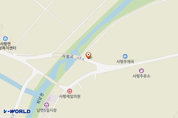 구 사평버스정류장 공중화장실 위치 지도 — 전남광주통합특별시 화순군 사평면 사평리 63-32