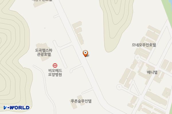 도곡온천 버스종점 공중화장실 위치 지도 — 전남광주통합특별시 화순군 도곡면 온천1길 56