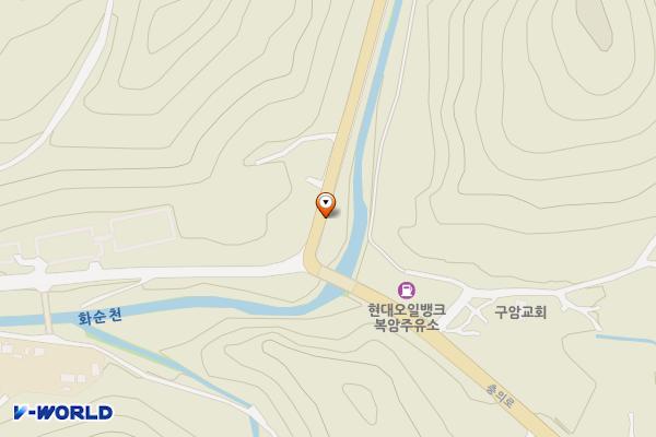 동면구암삼거리 공중화장실 위치 지도 — 전남광주통합특별시 화순군 동면 복암리  590-5