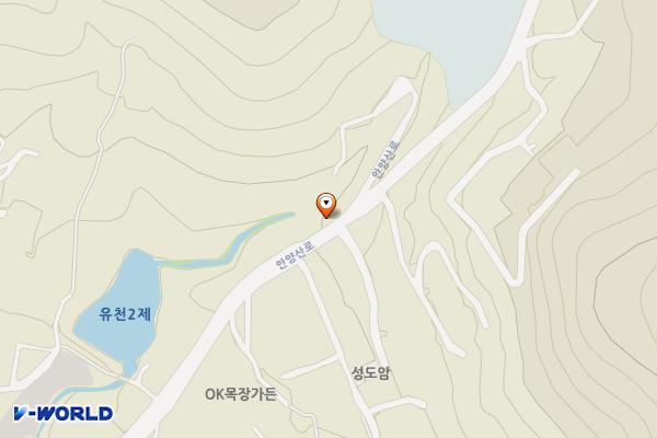 만연폭포입구 공중화장실 위치 지도 — 전남광주통합특별시 화순군 화순읍 안양산로 89