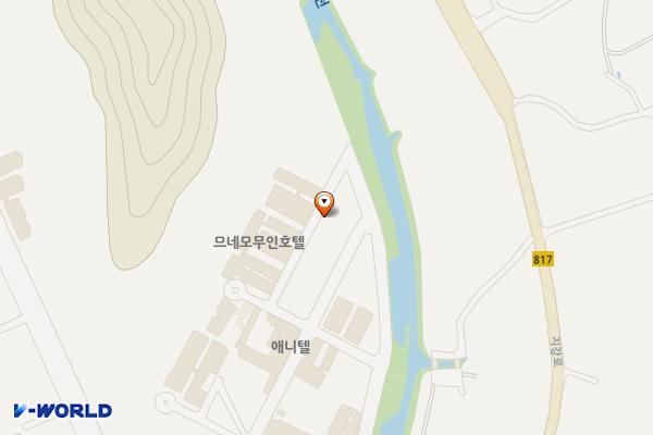 도곡온천(힐링무인텔앞) 위치 지도 — 전남광주통합특별시 화순군 도곡면 원화리  587-1