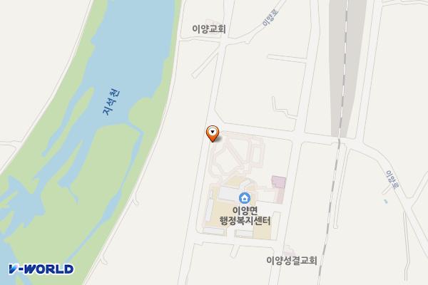 이양만남의광장 위치 지도 — 전남광주통합특별시 화순군 이양면 이양리  188-5