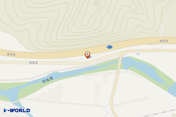 송정국도쉼터 위치 지도 — 전남광주통합특별시 화순군 이양면 화보로 1651-1