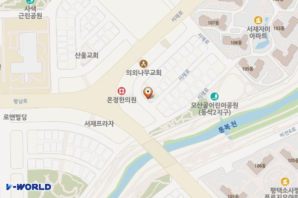 서재제1공영주차장 위치 지도 — 경기도 평택시 동삭동 712-12