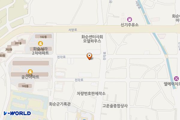 남부광산안전사무소 1층 화장실 위치 지도 — 전남광주통합특별시 화순군 화순읍 진각로 179