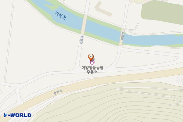 이양청풍농협주유소 위치 지도 — 전남광주통합특별시 화순군 청풍면 학포로 484