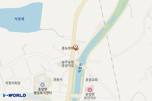 화순춘양우체국 위치 지도 — 전남광주통합특별시 화순군 춘양면 춘양로 87