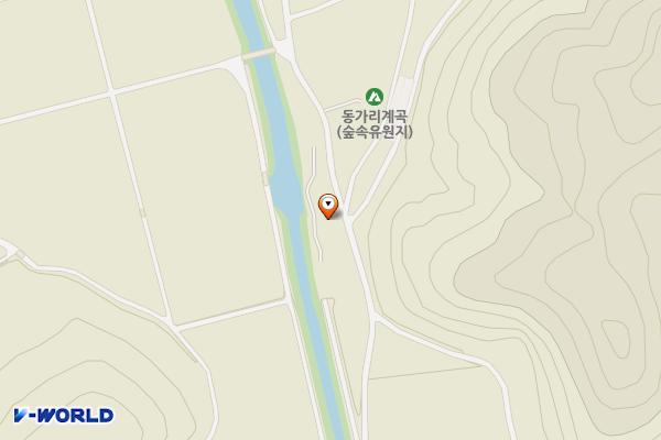 동가리 동가숲공중화장실 위치 지도 — 전남광주통합특별시 화순군 한천면 동산1길 78