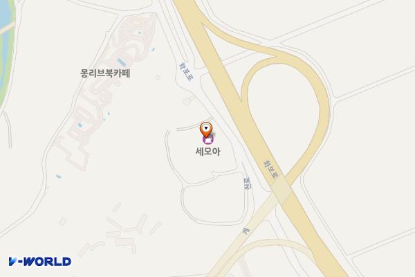 세모아 주유소 공중화장실 위치 지도 — 전남광주통합특별시 화순군 춘양면 학포로 1407
