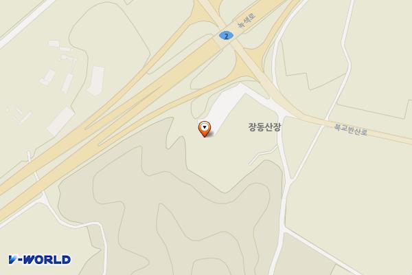 장동제암산주차장 위치 지도 — 전남광주통합특별시 장흥군 장동면 북교반산로 30