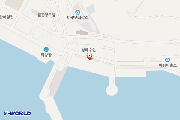 마량 미항 위치 지도 — 전남광주통합특별시 강진군 마량면 마량리 983-30