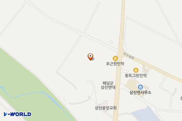옥천농협삼산지소 위치 지도 — 전남광주통합특별시 해남군 삼산면 고산로 512 (평활리, 옥천농협삼산지소)