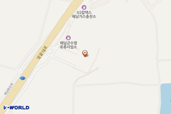 해남수협주유소 위치 지도 — 전남광주통합특별시 해남군 해남읍 땅끝대로 141