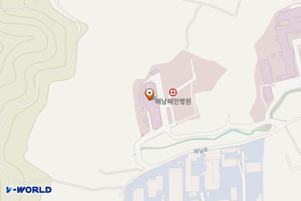 해남혜민병원 위치 지도 — 전남광주통합특별시 해남군 옥천면 해남로 583-52