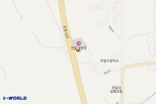 만남주유소 위치 지도 — 전남광주통합특별시 해남군 옥천면 공룡대로 3888