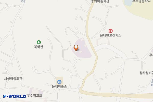 충무사 위치 지도 — 전남광주통합특별시 해남군 문내면 우수영안길 32-4