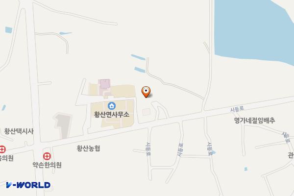 소망요양원 위치 지도 — 전남광주통합특별시 해남군 황산면 시등로 64 (우항리)