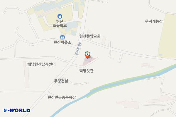 현산보건지소 위치 지도 — 전남광주통합특별시 해남군 현산면 현산북평로 113-9