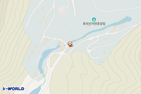 가학산휴양림 1 위치 지도 — 전남광주통합특별시 해남군 계곡면 산골길 306