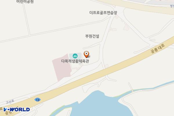 장애인종합복지관 위치 지도 — 전남광주통합특별시 해남군 해남읍 신안길 2-20