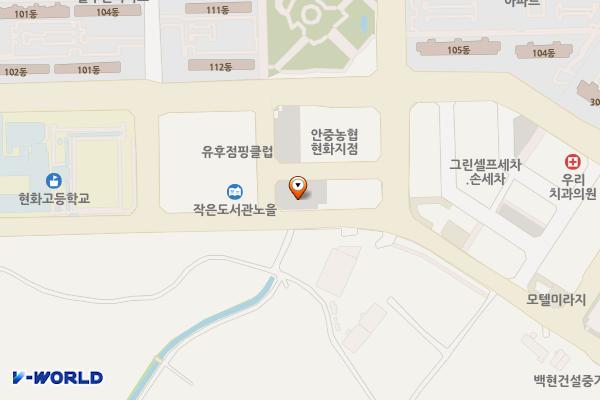 현화택지 제4공영주차장 위치 지도 — 경기도 평택시 안중읍 현화리 833-1