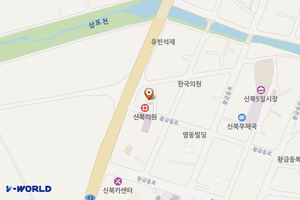 신북터미널 위치 지도 — 전남광주통합특별시 영암군 신북면 예향로 2542
