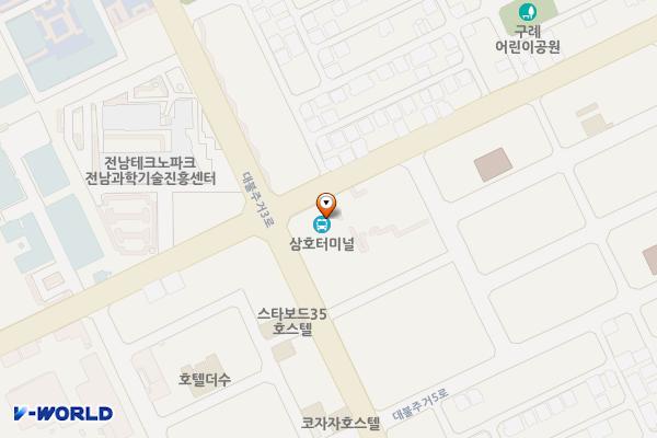 삼호터미널 위치 지도 — 전남광주통합특별시 영암군 삼호읍 용앙리 1657-6