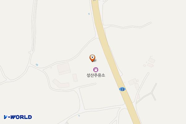 도포성산주유소 위치 지도 — 전남광주통합특별시 영암군 도포면 예향로 2141