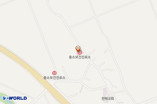 용소진료소 위치 지도 — 전남광주통합특별시 영암군 학산면 천해길 41