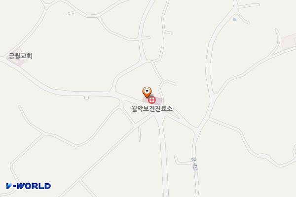 월악진료소 위치 지도 — 전남광주통합특별시 영암군 시종면 금지로 65