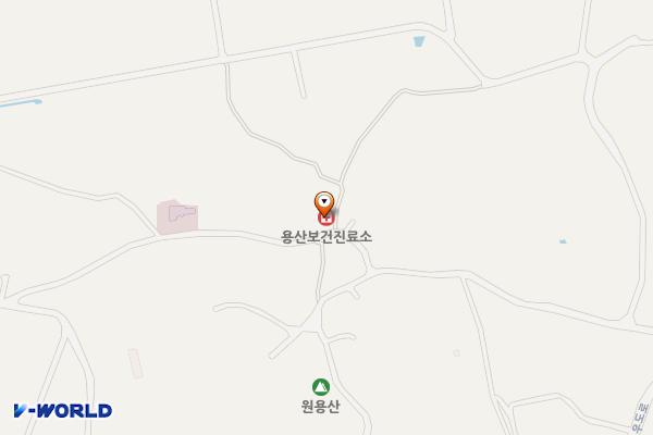 용산진료소 위치 지도 — 전남광주통합특별시 영암군 덕진면 용산용동길 91-24
