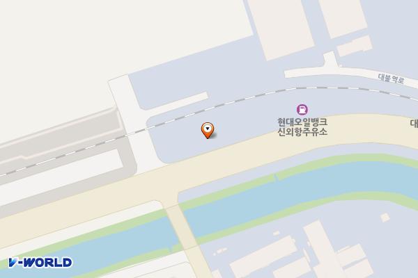 대불항주유소 위치 지도 — 전남광주통합특별시 영암군 삼호읍 대불로 737