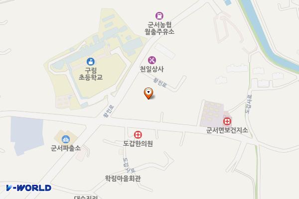 군서농협 위치 지도 — 전남광주통합특별시 영암군 군서면 도갑사로 7