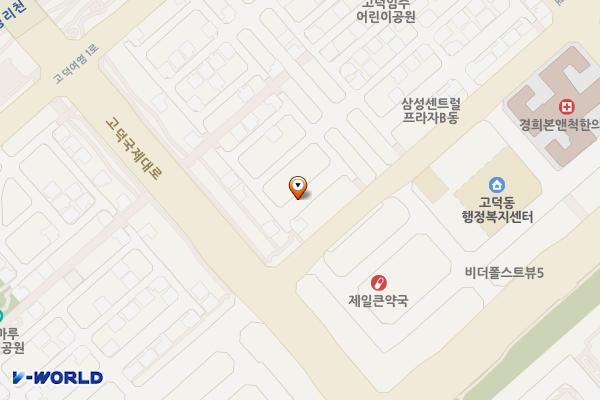 고덕 1-4 노상 위치 지도 — 경기도 평택시 고덕동 2166