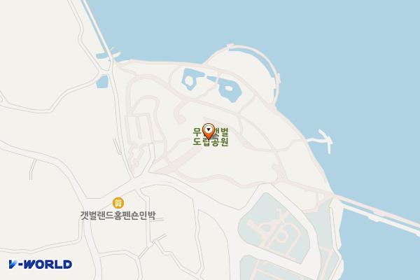 무안황토갯벌랜드(제1주차장) 위치 지도 — 전남광주통합특별시 무안군 해제면 황토갯벌길 110, 생태갯벌과학관