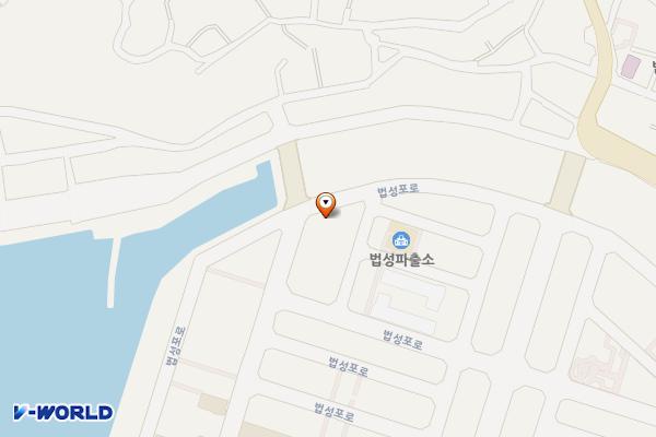 법성포뉴타운 1교 위치 지도 — 전남광주통합특별시 영광군 법성면 법성포로 7