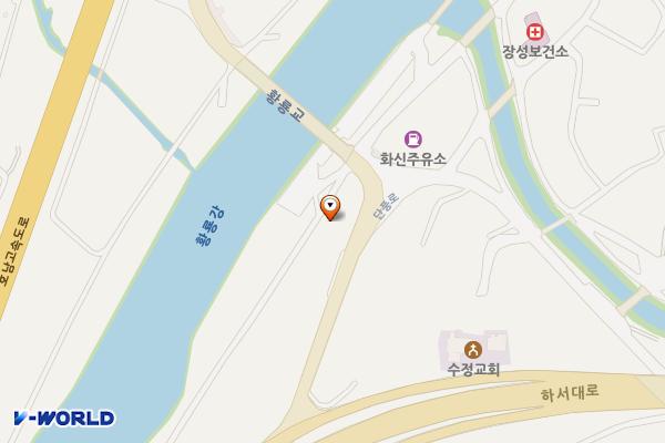 야은 생태학습장 화장실 위치 지도 — 전남광주통합특별시 장성군 장성읍 신흥로 5-5