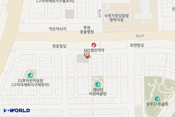 서재제2공영주차장 위치 지도 — 경기도 평택시 동삭동 694-1