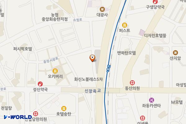 미각정～신장육교 위치 지도 — 경기도 평택시 신장동 292-31