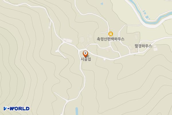 금곡영화마을 매점화장실 위치 지도 — 전남광주통합특별시 장성군 북일면 문암리 610번지 2호