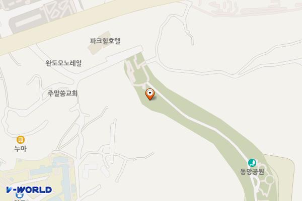 인출공원화장실 위치 지도 — 전남광주통합특별시 완도군 완도읍 장보고대로 330