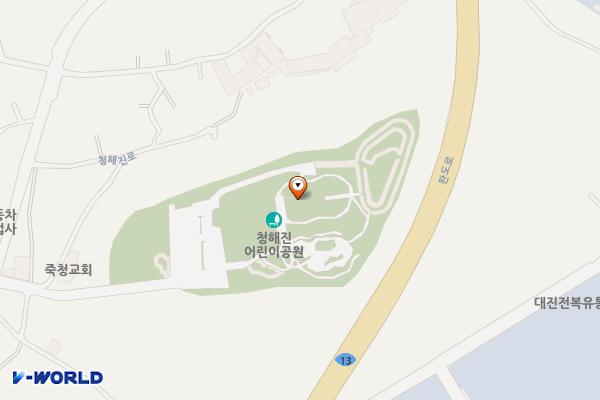 장보고동상 주차장 위치 지도 — 전남광주통합특별시 완도군 완도읍 청해진로 1565-2