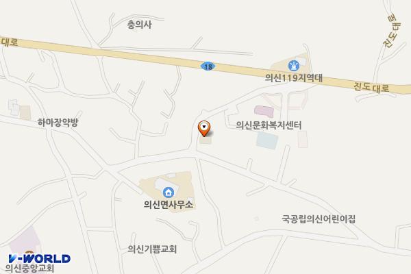 돈지리시장 위치 지도 — 전남광주통합특별시 진도군 의신면 돈지1길67-2