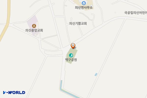 백구공원 위치 지도 — 전남광주통합특별시 진도군 의신면 돈지2길28