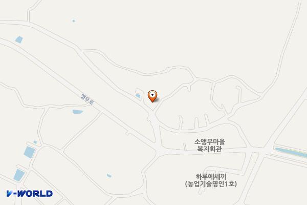 송가인마을 공중화장실 위치 지도 — 전남광주통합특별시 진도군 지산면 소앵무길 41-1, 송가인마을 공중화장실