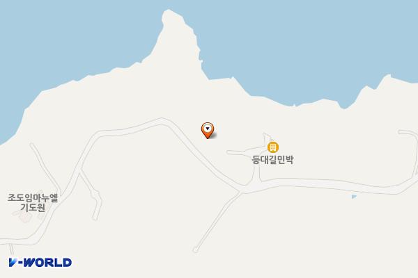 하조도등대 위치 지도 — 전남광주통합특별시 진도군 조도면 조도등대길 89