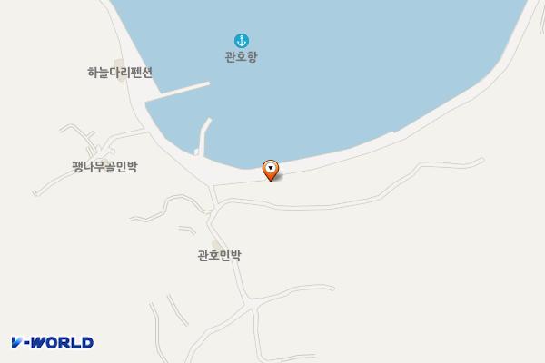 관매도(관호) 위치 지도 — 전남광주통합특별시 진도군 조도면 관매도관호길 61